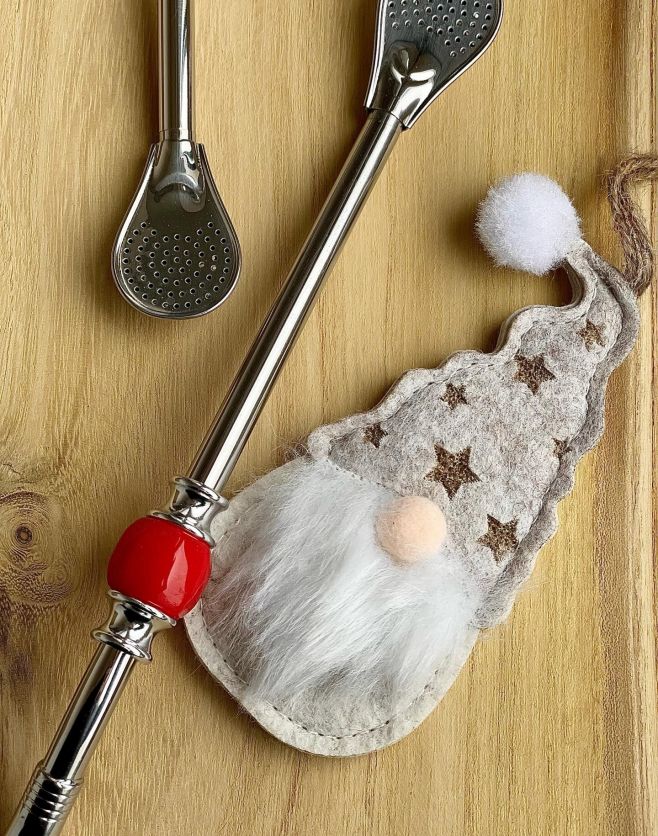 Upgrade your mate experience for the Christmas holidays 🎁🎄 Bombilla Set Cuchara 22 cm – RED Edition ❤️ (available also in...