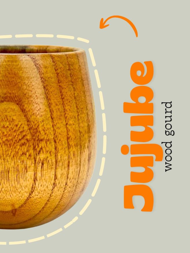 Why choose a jujube wood gourd for your mate? 🧉 🪵Naturally sweet aroma 🪵Resistant and durable 🪵Smooth, beautiful grain...