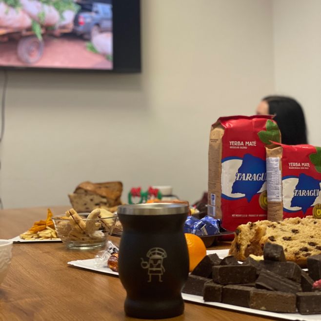 More moments like this, please 🧉✨ We shared stories about our favorite Prague spots, compared mate types, and explored new...